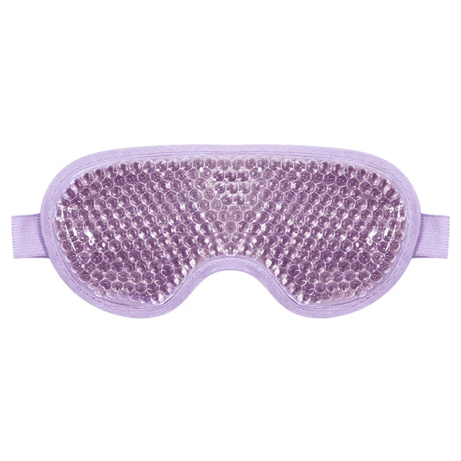 Cooling Gel Face & Eye Mask – Reusable Hot & Cold Therapy Mask for Face, Eyes & Spa Care