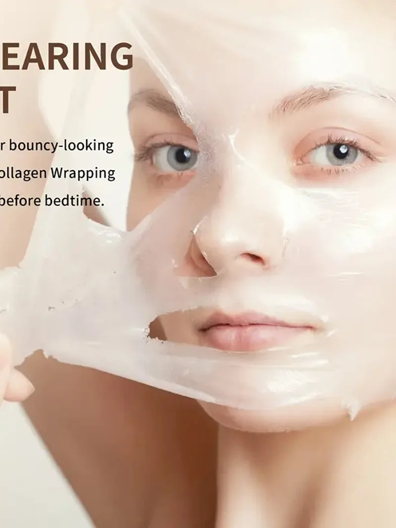 Kojic Acid & Turmeric Overnight Peel-Off Face Mask | Collagen Brightening Care 100ml