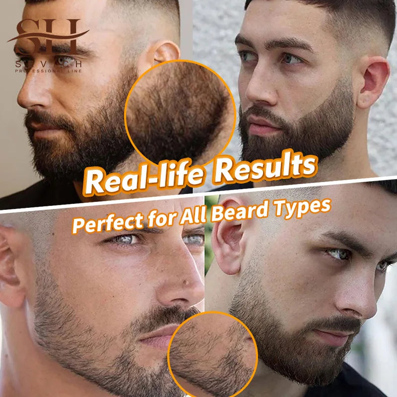 Sevich Waterproof Beard Filler Pen – Instant Beard & Mustache Touch-Up | Natural-Looking Coverage