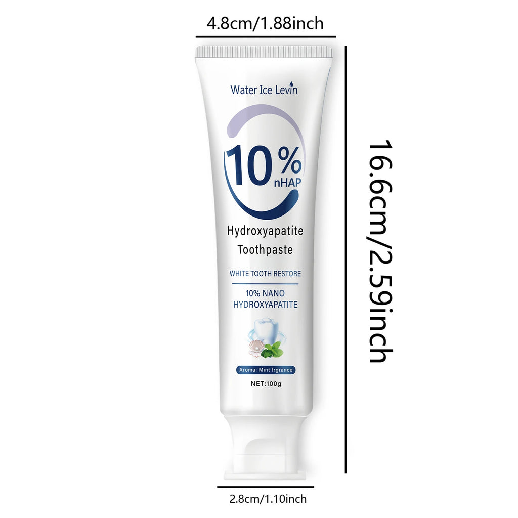 Water Ice Levin 10% Nano Hydroxyapatite Toothpaste | Fresh Mint 100g