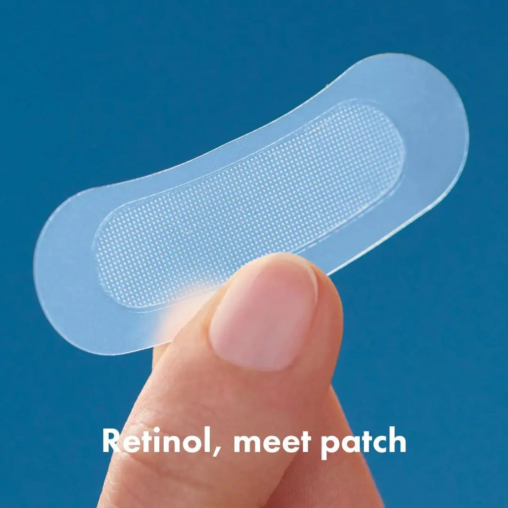 Retinol Microneedle Eye Patches with Hyaluronic Acid & Peptides – Firming Under-Eye Treatment (1 Pair)