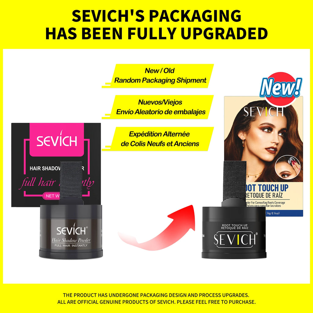Sevich Hairline Powder – Instant Root & Hairline Concealer for Men & Women | 4g