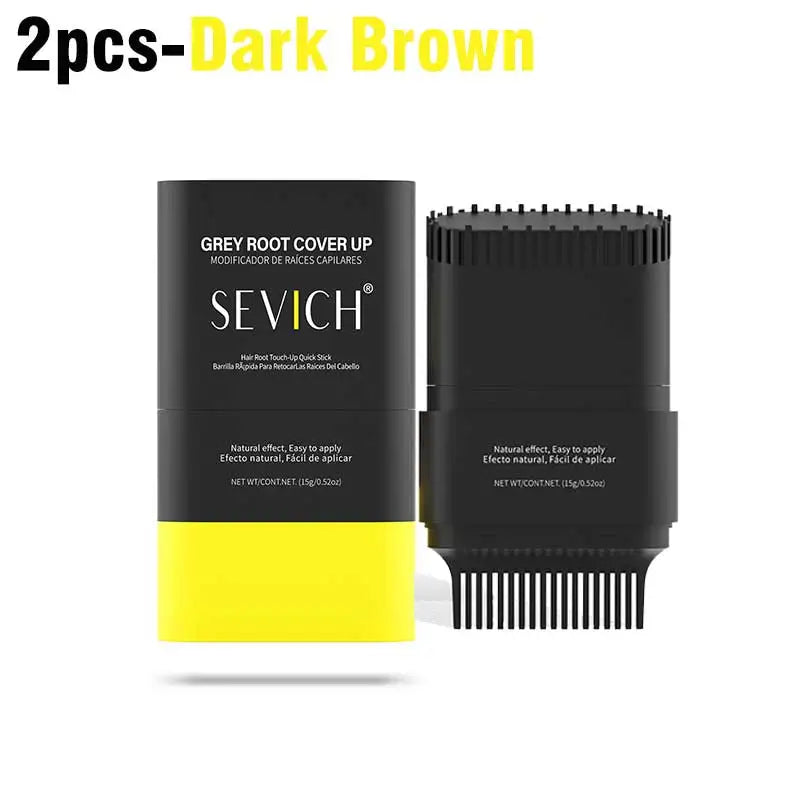Hair Color Touch-Up Stick – Instant Gray Hair & Root Concealer for Men & Women | Waterproof | 15g