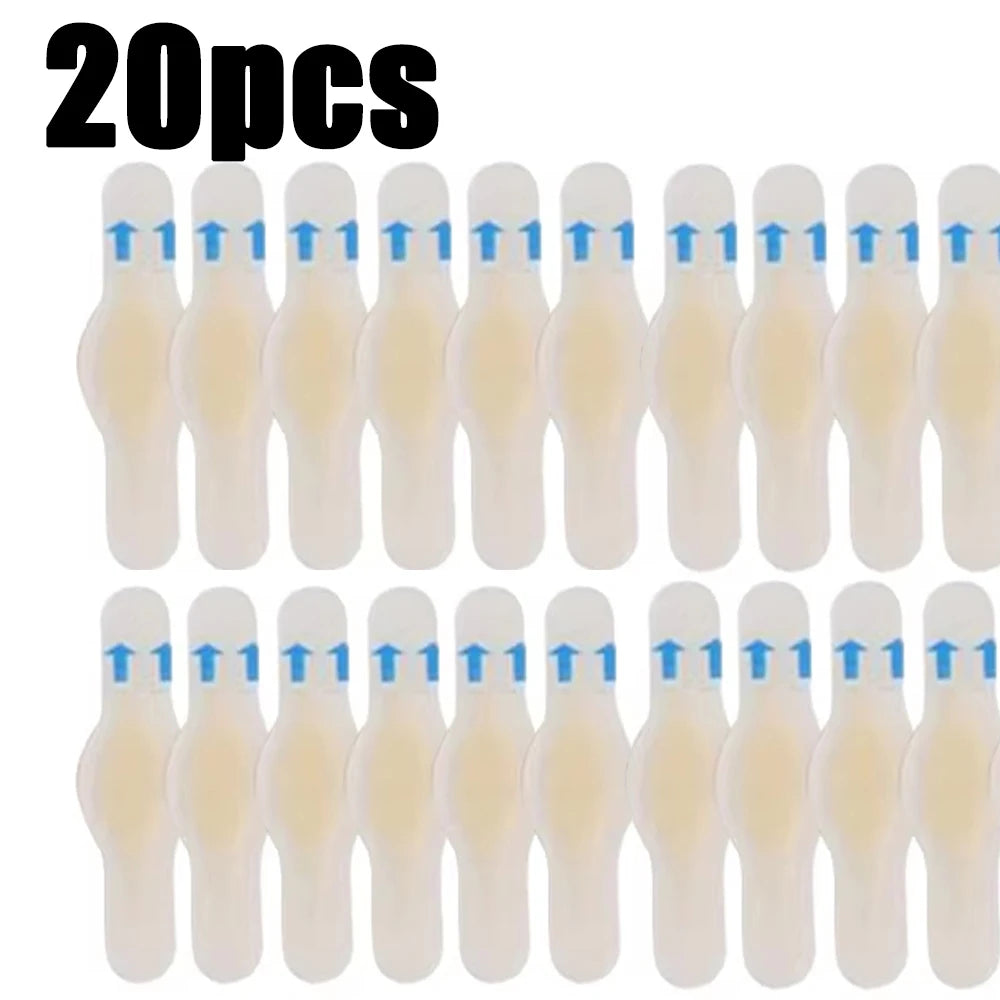 Invisible Hydrocolloid Heel Protection Patches | Anti-Friction & Blister Care | INAVI Well