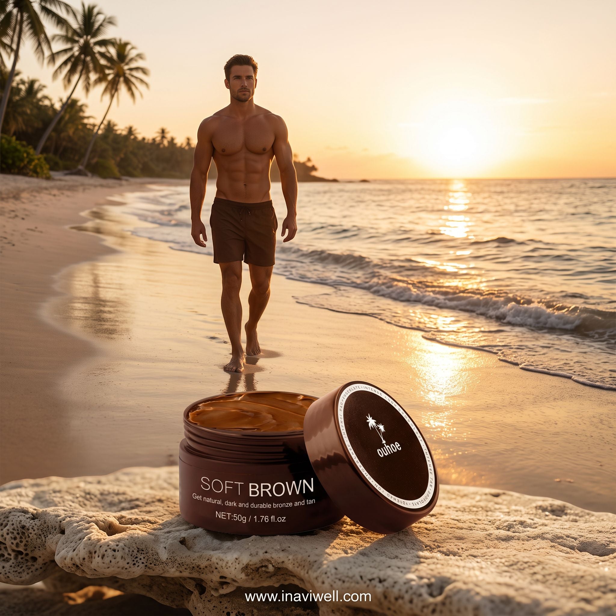 Bronzing Tanning Gel – Natural Self-Tanning Booster for Face & Body | 50g / 200g